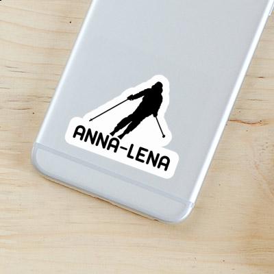 Sticker Anna-lena Skier Image