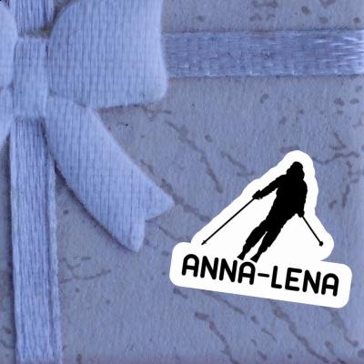 Skifahrerin Sticker Anna-lena Gift package Image