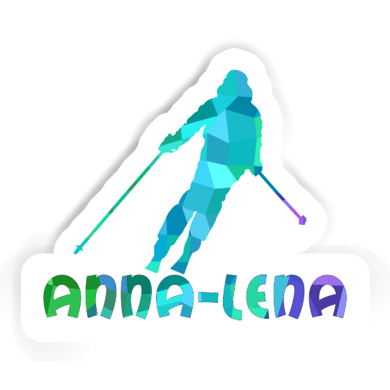 Sticker Anna-lena Skier Gift package Image