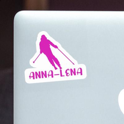 Autocollant Skieuse Anna-lena Gift package Image