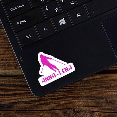 Anna-lena Sticker Skier Laptop Image