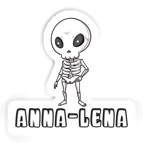 Aufkleber Skelett Anna-lena Gift package Image
