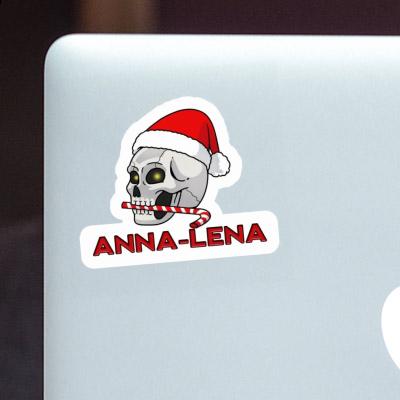 Sticker Totenkopf Anna-lena Laptop Image