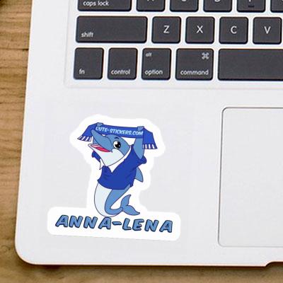 Anna-lena Sticker Dolphin Laptop Image