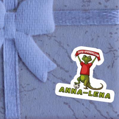 Anna-lena Sticker Eidechse Notebook Image