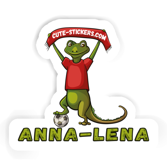 Anna-lena Sticker Eidechse Laptop Image