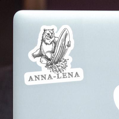 Sticker Anna-lena Bear Laptop Image