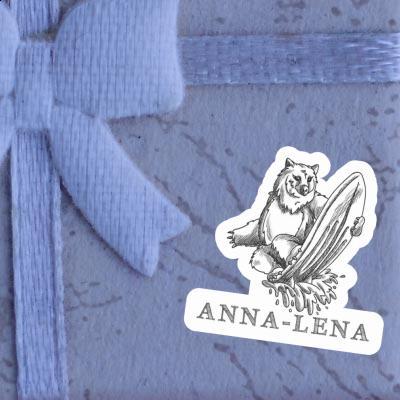Sticker Anna-lena Bear Notebook Image