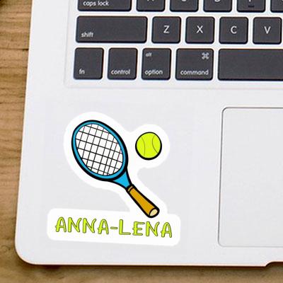 Tennis Racket Sticker Anna-lena Notebook Image