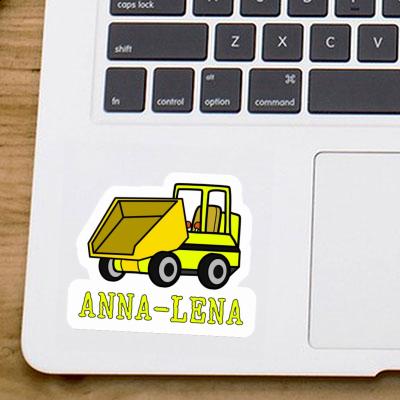 Sticker Anna-lena Kipper Laptop Image