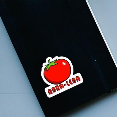 Anna-lena Sticker Tomate Laptop Image