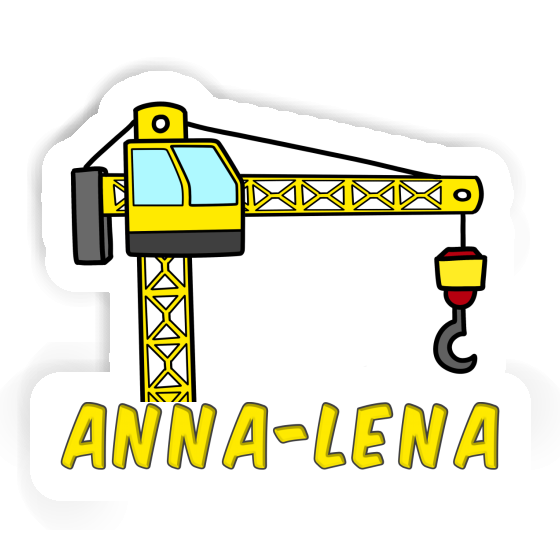Crane Sticker Anna-lena Laptop Image