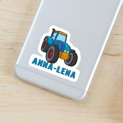 Sticker Anna-lena Tractor Notebook Image