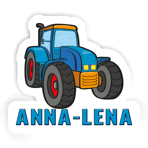 Sticker Anna-lena Tractor Laptop Image