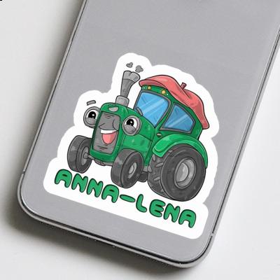 Aufkleber Anna-lena Traktor Laptop Image