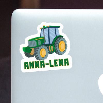Anna-lena Sticker Tractor Laptop Image