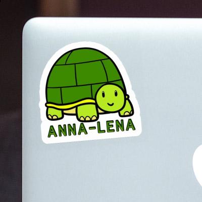 Anna-lena Aufkleber Schildkröte Notebook Image