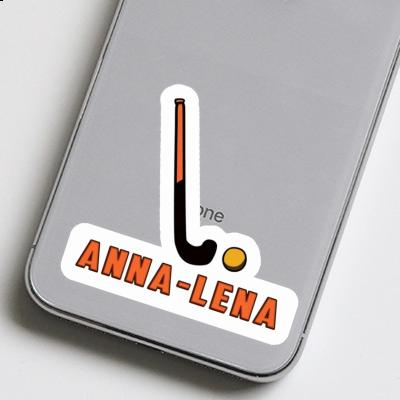 Anna-lena Autocollant Crosse d'unihockey Notebook Image