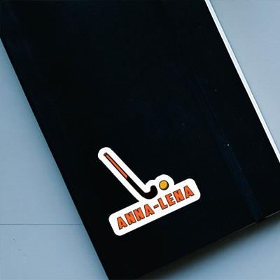 Aufkleber Anna-lena Unihockeyschläger Laptop Image