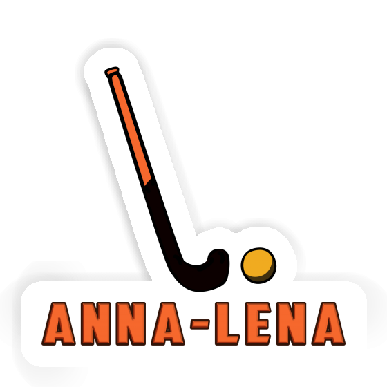 Anna-lena Autocollant Crosse d'unihockey Laptop Image