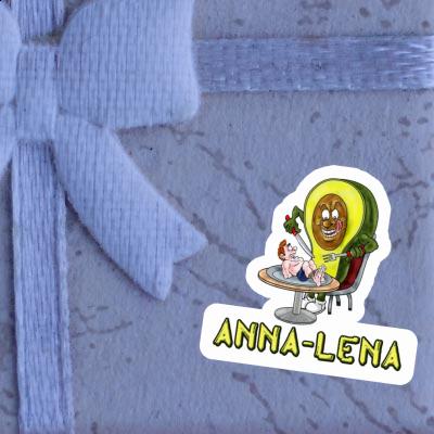 Sticker Anna-lena Avocado Gift package Image