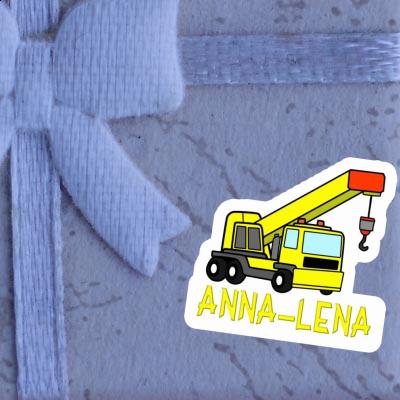 Sticker Anna-lena Fahrzeugkran Gift package Image