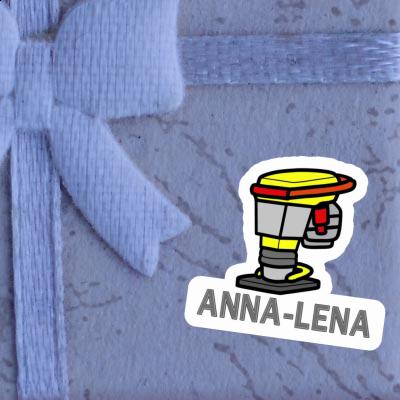 Anna-lena Autocollant Pilons vibrant Notebook Image