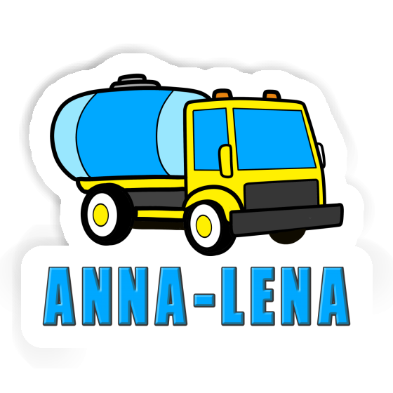 Water Truck Sticker Anna-lena Laptop Image