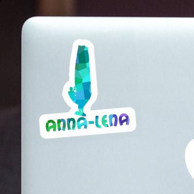 Sticker Anna-lena Windsurfer Notebook Image