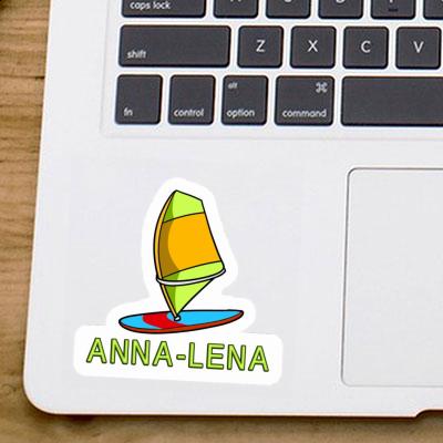 Anna-lena Sticker Windsurfbrett Laptop Image