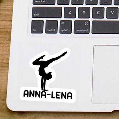Yoga-Frau Aufkleber Anna-lena Gift package Image