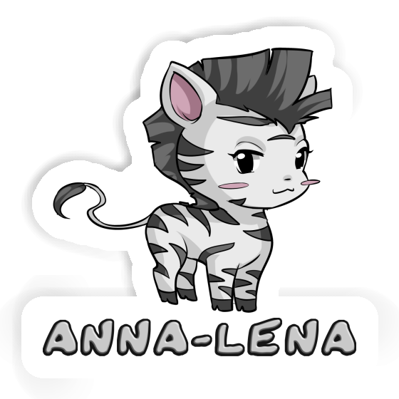 Zebra Sticker Anna-lena Gift package Image