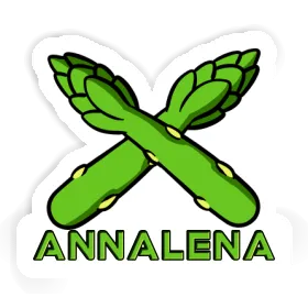 Sticker Annalena Asparagus Image