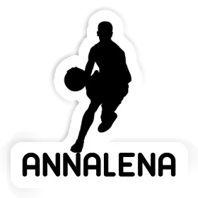 Annalena Autocollant Joueur de basket-ball Image