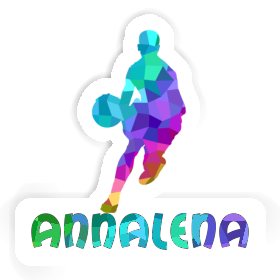 Autocollant Annalena Joueur de basket-ball Image