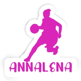 Annalena Autocollant Joueuse de basket-ball Image