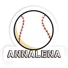 Sticker Annalena Baseball Image