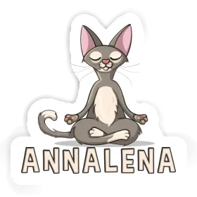 Sticker Annalena Yoga Image
