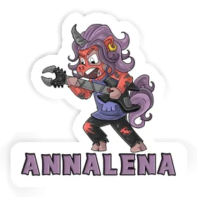 Sticker Rocking Unicorn Annalena Image