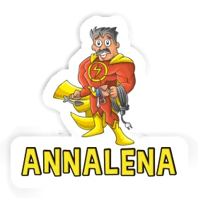 Sticker Electrician Annalena Image