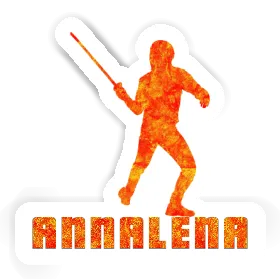 Fencer Sticker Annalena Image