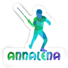 Fencer Sticker Annalena Image