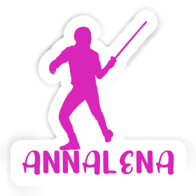 Sticker Annalena Fencer Image