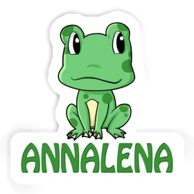 Annalena Sticker Frog Image