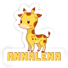 Giraffe Sticker Annalena Image