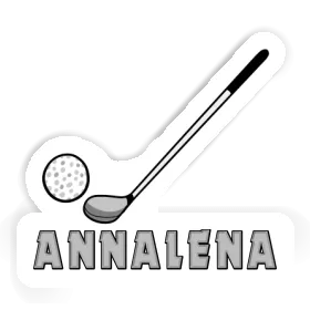 Golf Club Sticker Annalena Image