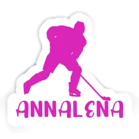 Sticker Eishockeyspielerin Annalena Image
