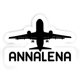 Jumbo-Jet Autocollant Annalena Image