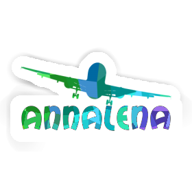 Annalena Autocollant Avion Image