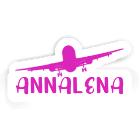 Autocollant Annalena Avion Image